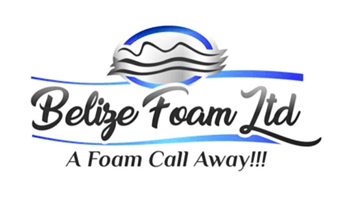 Logo of Belize Foam Ltd with the tagline "A Foam Call Away!!!"